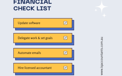 Business Financial Checklist
